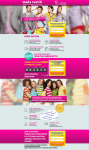 дизайн шаблона макета landing page