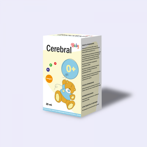 Упаковка препарата "Cerebral Baby"