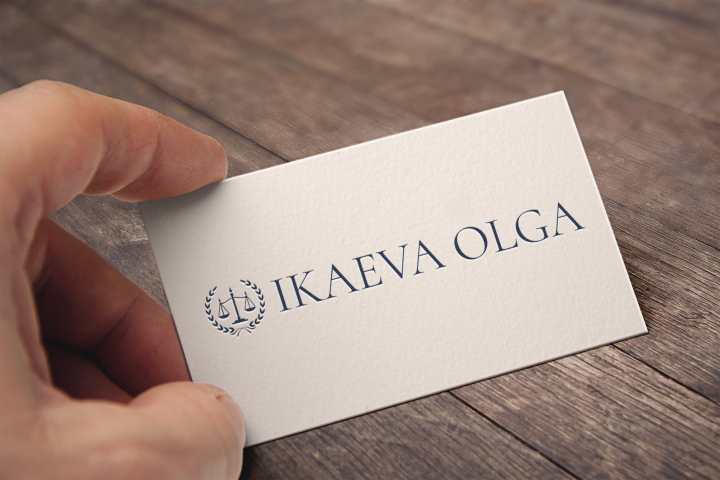 Логотип для юридической компании Olga Ikaeva