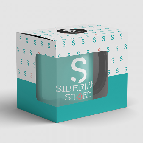 Айдентика кофейни "Siberian Story"