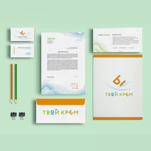 Айдентика проекта "Твой Крым"