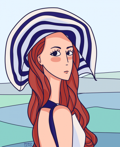 Стилизованный портрет