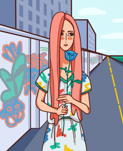 Стилизованный портрет