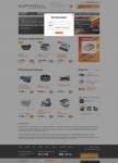 HTML верстка интернет магазина