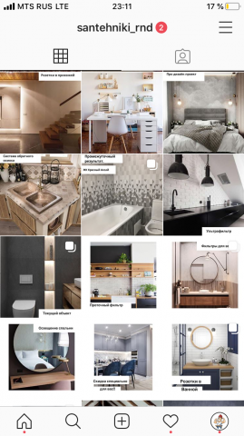 Смм-сопровождение страницы сантехника в Instagram