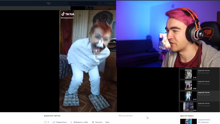 Монтаж обзора на тикток