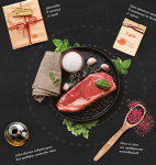 Корпоративный сайт Fresh Meat