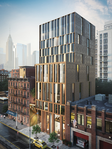 RESIDENTIAL COMPLEX, NEW YORK CITY The Snail Apartments