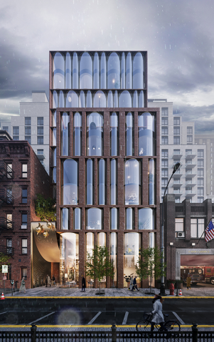 RESIDENTIAL COMPLEX, NEW YORK CITY The Snail Apartments