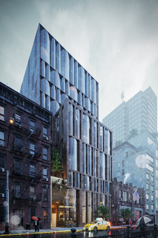 RESIDENTIAL COMPLEX, NEW YORK CITY The Snail Apartments