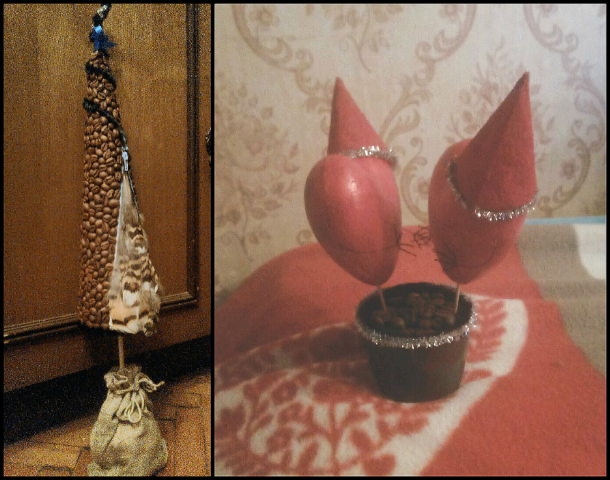 Топиарии на Новый Год