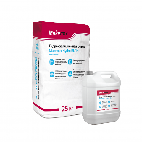 Упаковка гидроизоляционной смеси Makemix