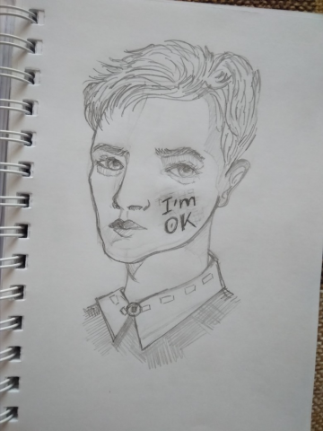 Рисунок "i'm ok"