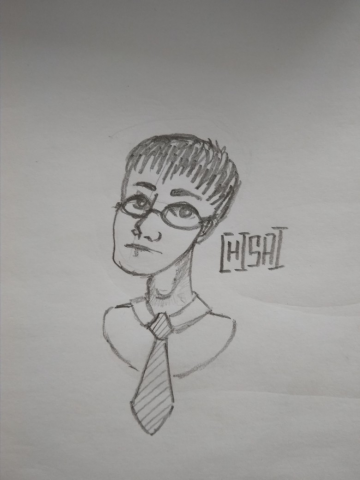 Скетч "nerd"