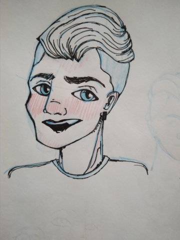 Рисунок "fun boy"
