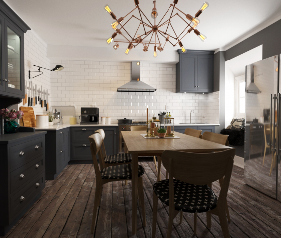 Визуализация кухни