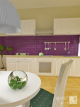 Интерьер кухни-столовой