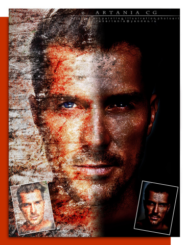 Художественная обработка для иллюстрации,обложки,постера