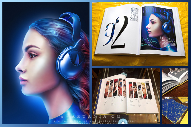 Для международного издания: illustration "Christmas song"