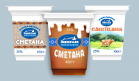 Варианты дизайна упаковки для сметаны
