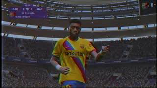 Эффект старой видеотрансляции в PES 2020