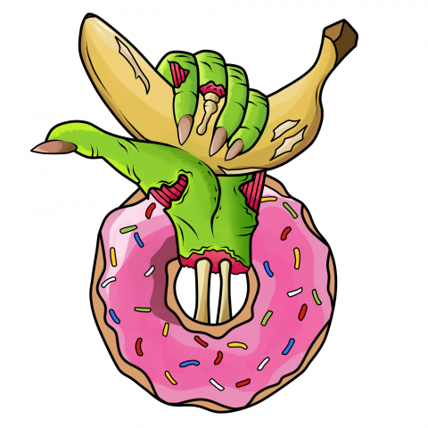 Banana donut