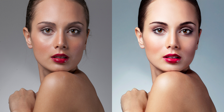 Retouch & color correction "Before-After"