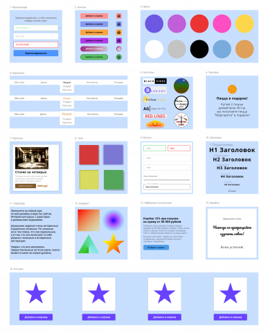 Набор UI-kit