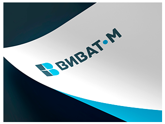 Логотип и фирменный стиль «ВИВАТ-М»