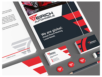 Фирменный стиль «Eirich Automobile»