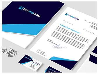 Фирменный стиль «ТехПроМедиа»