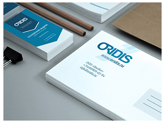 Фирменный стиль «ORIDIS»
