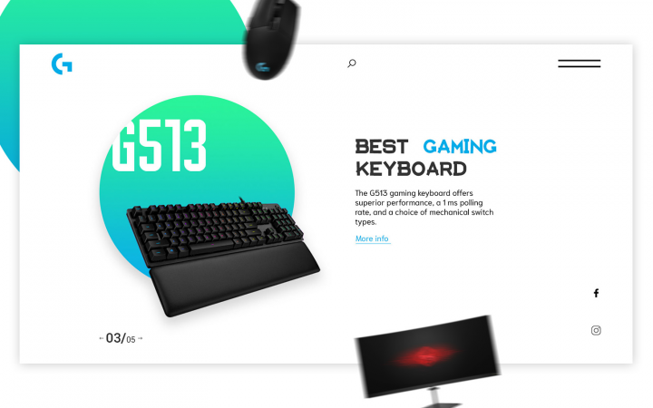 G513 GAMING KEYBOARD