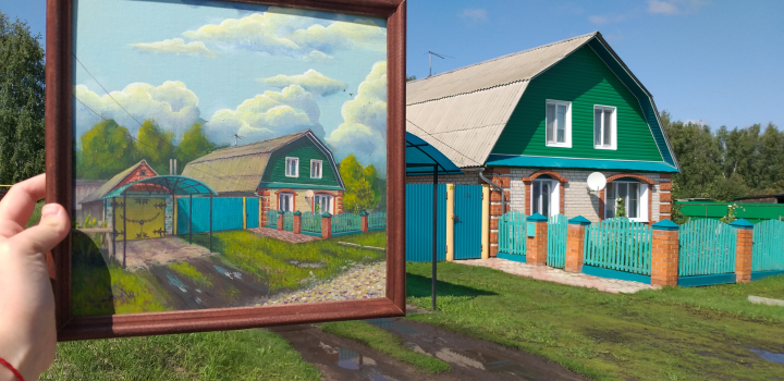 Акрил, холст
