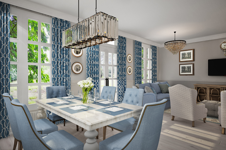 Разработка дизайн-проекта в КП "Бельгийский квартал"