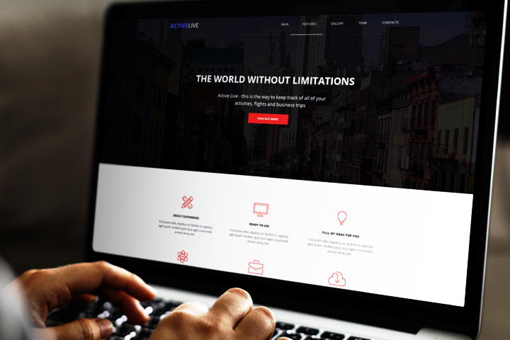 Landing-page