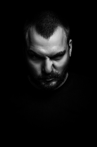 Black and white