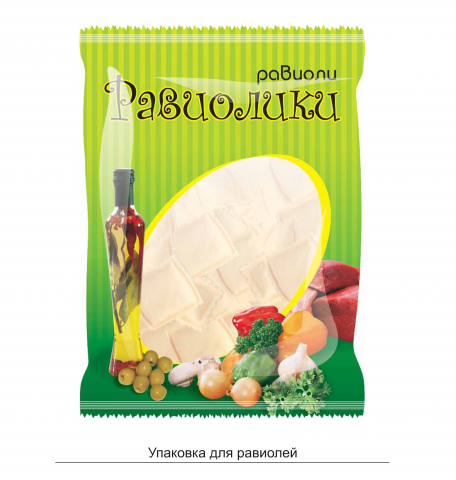 Дизайн упаковки равиоли