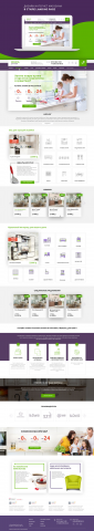 Дизайн интернет-магазина в стиле Landing page