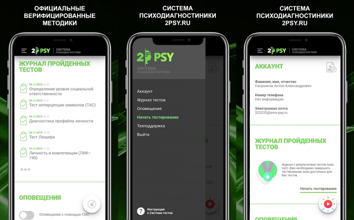 2PSY - Система Психодиагностики