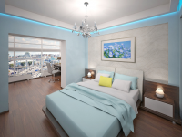 интерьер спальни