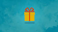 Реклама акции для Facebook. Gift