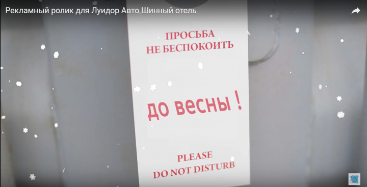 Рекламный ролик для Луидор Авто Шинный отель