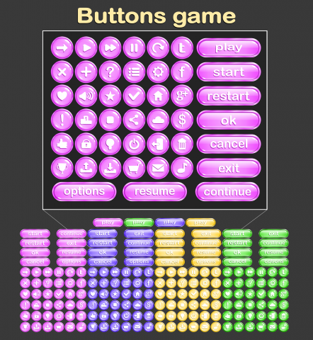 Buttons game