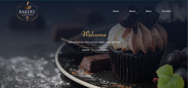 сайт для "булочной"