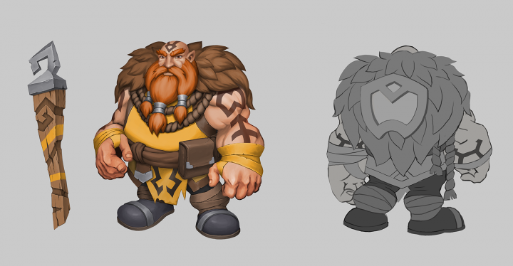 Гном-отшельник концепт