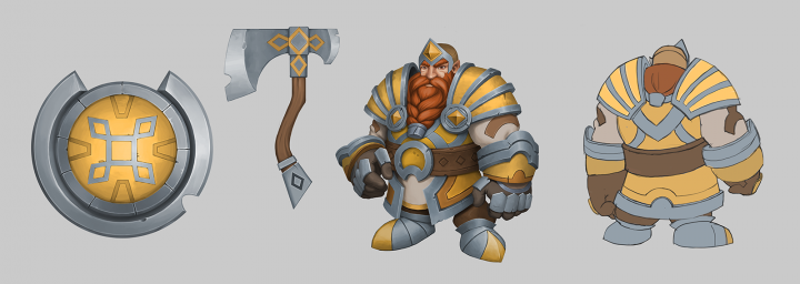 Гном-страж концепт