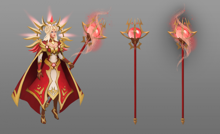 Жрица концепт