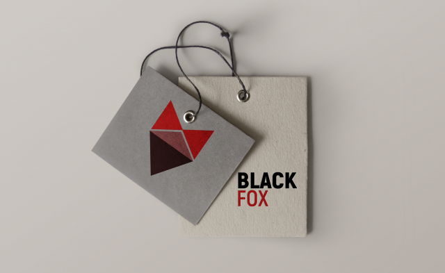 Дизайн логтипа для магазаин шуб из песца BLACK FOX