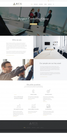 Разработка дизайна сайта RCG